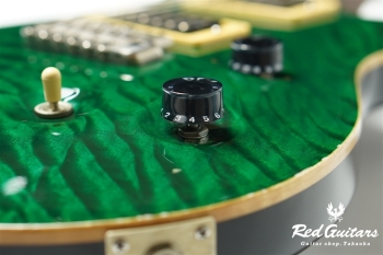 Custom24 10top Quilt Roseneck - Emerald Green